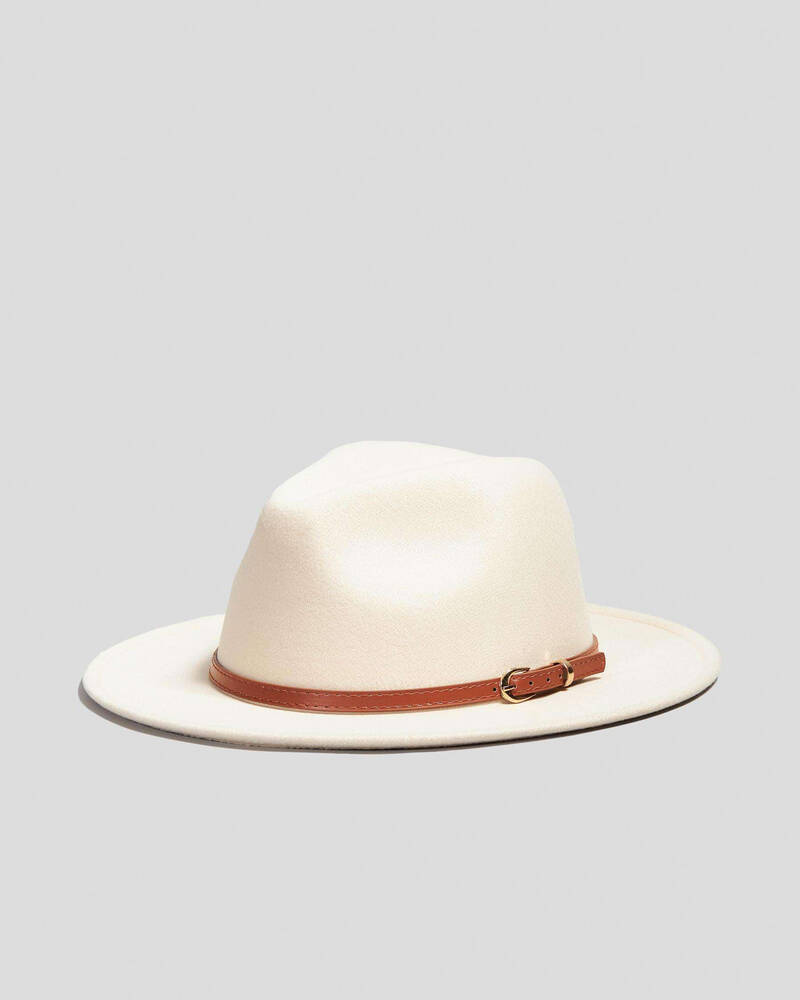 Miscellaneous Schrader Panama Felt Hat for Mens