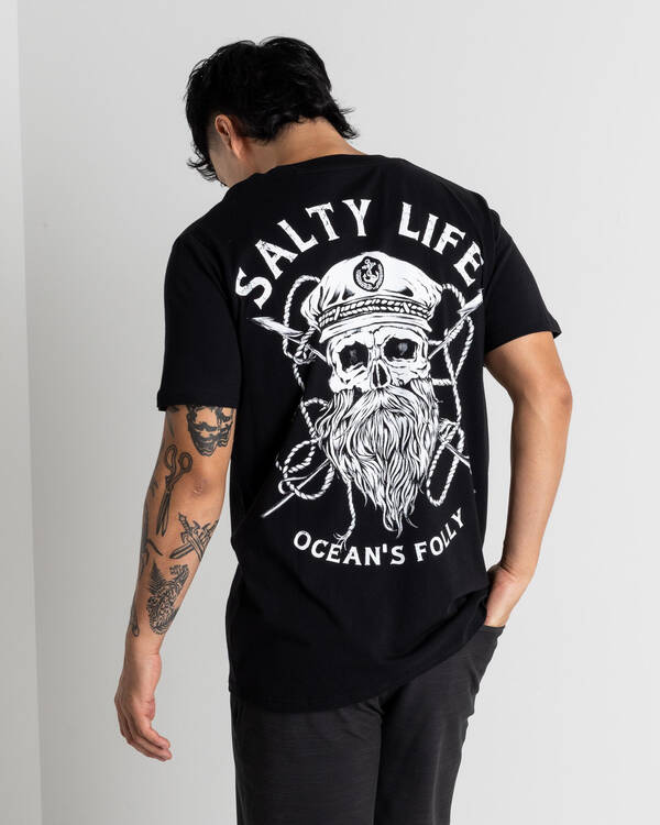 Salty Life Raider T-Shirt for Mens