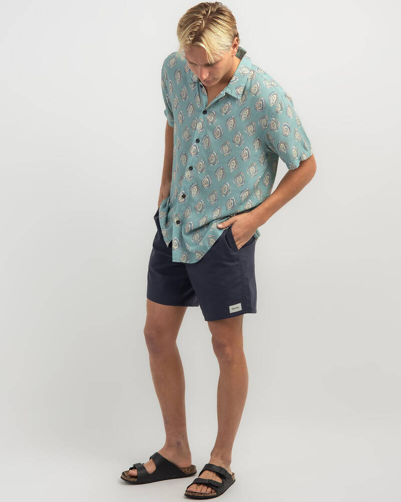 Rhythm Linen Jam Shorts for Mens