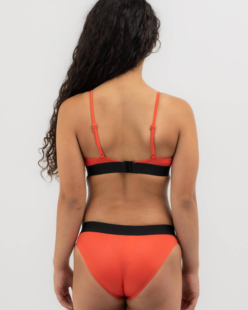 Calvin Klein Girls' Cross Over Triangle Bikini Set for Womens