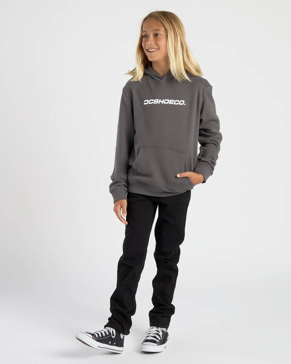 DC Shoes Boys' Whereabouts Pullover Hoodie for Mens