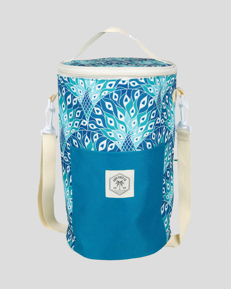 Get It Now Peacock Barrel Cooler Bag for Womens