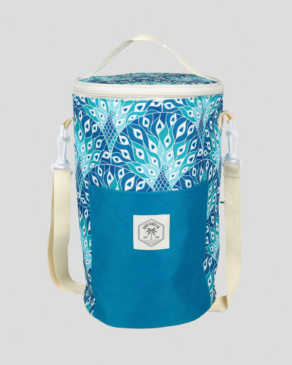 Get It Now Peacock Barrel Cooler Bag for Womens