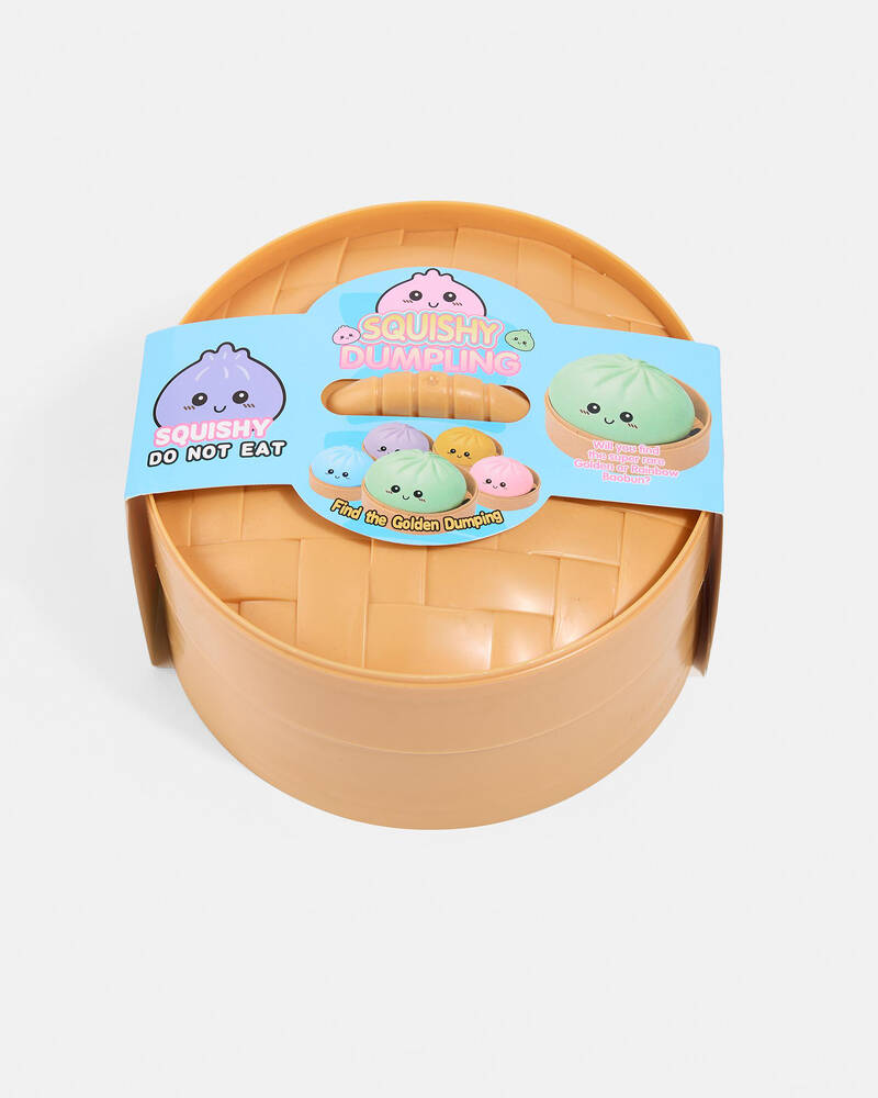 Get It Now Large 15cm Surprise Dumpling Squishy Fidget Toy for Unisex