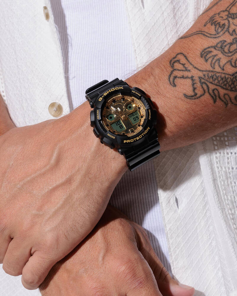 G-Shock GA100GGB-1A9 Watch for Mens