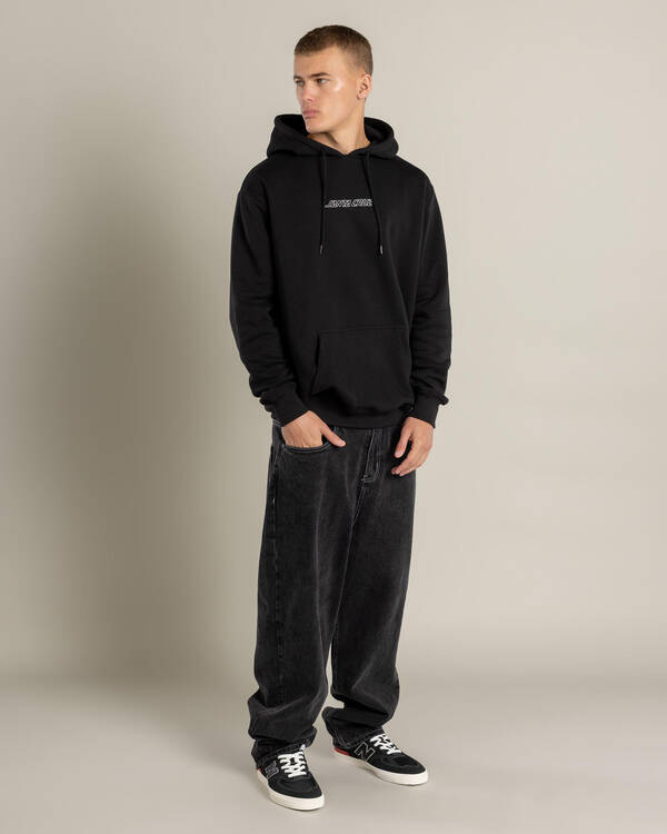 Santa Cruz Pace Ritual Hand Mono Strip Hoodie for Mens