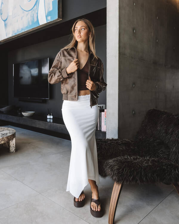 Ava And Ever Romeo Faux Leather Jacket for Womens