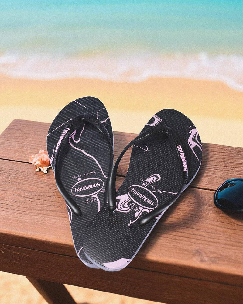 Havaianas Slim Marble Thongs for Womens