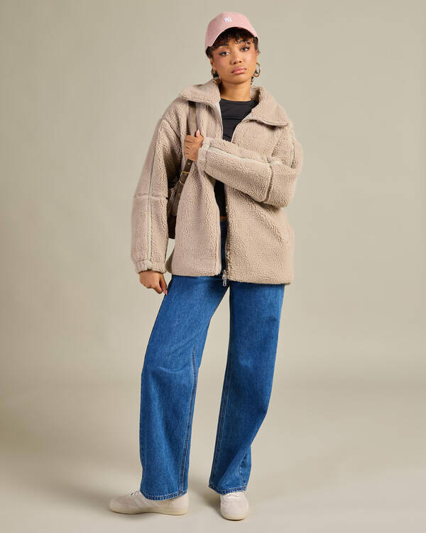 Ava And Ever Pinnacle Faux Fur Jacket for Womens