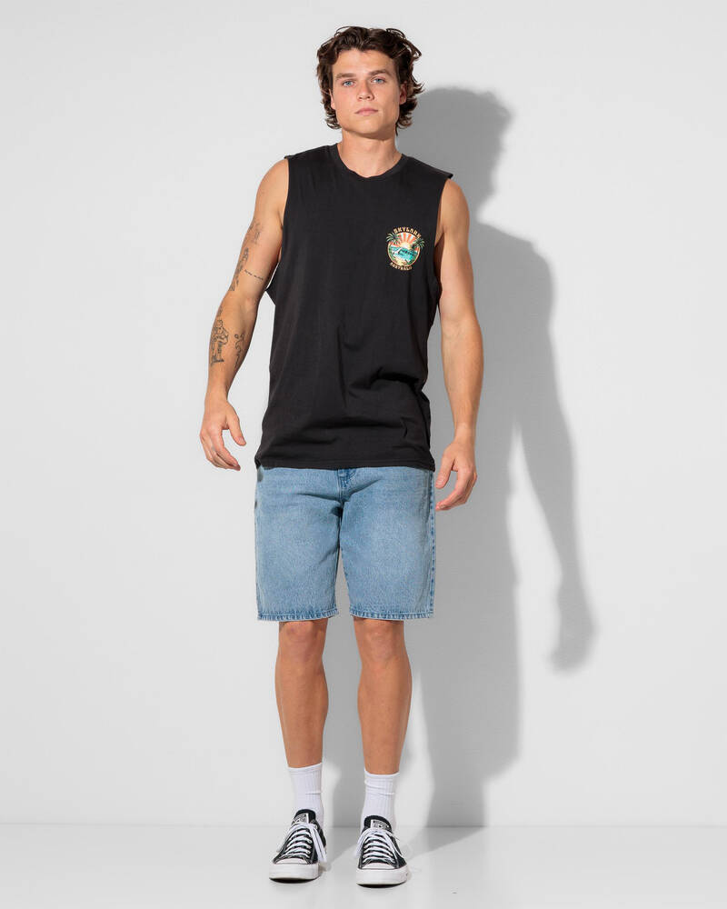 Skylark Golden Hour Muscle Tank for Mens