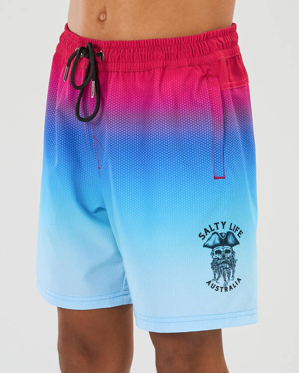 Salty Life Boys' Allied Elastic Waist Shorts for Mens