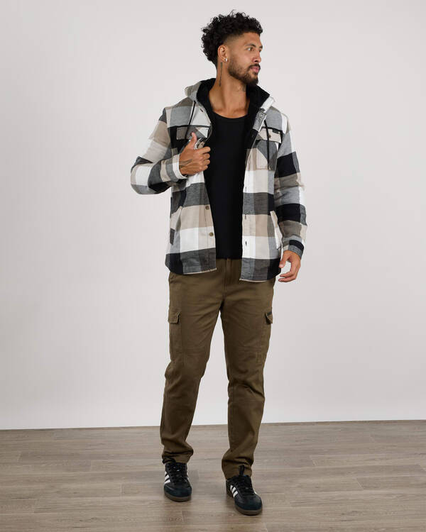 Dexter Spur Long Sleeve Flannel Shirt for Mens