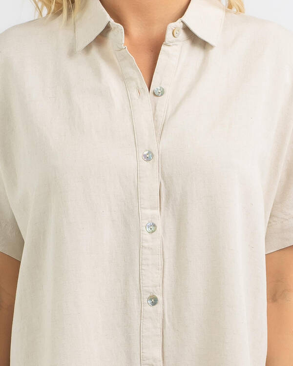 Rhythm Classic Shirt Dress for Womens