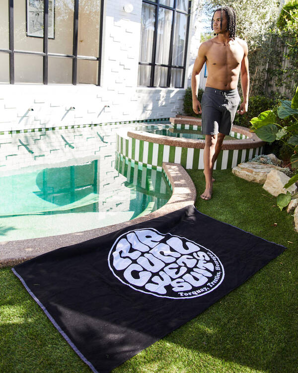 Rip Curl Wetty Icon Towel for Mens