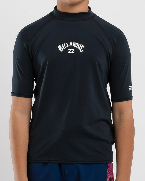 Billabong Boys' All Day Arch Short Sleeve Rash Vest for Mens
