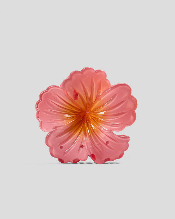 Karyn In LA Hibiscus Flower Hair Claw Clip for Womens