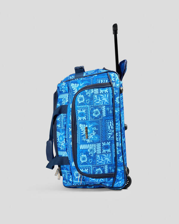 Mooloola Tropical Small Wheeled Travel Bag for Womens