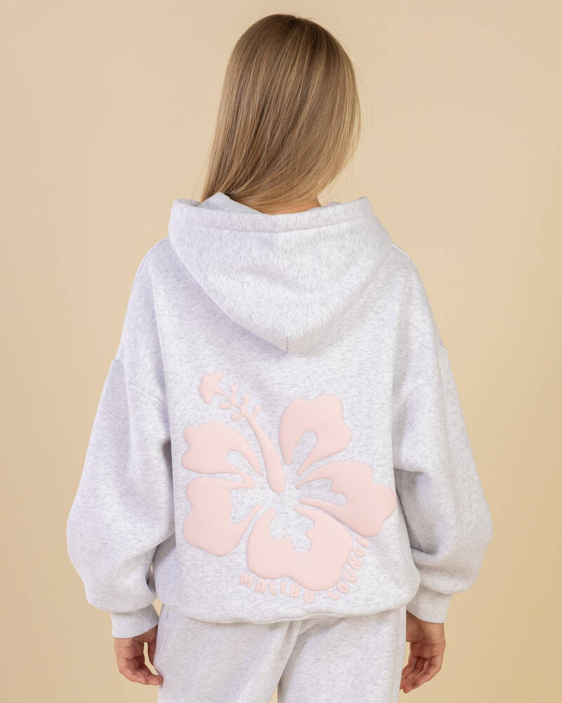 Malibu Lounge Girls&rsquo; Hibiscus Hoodie for Womens