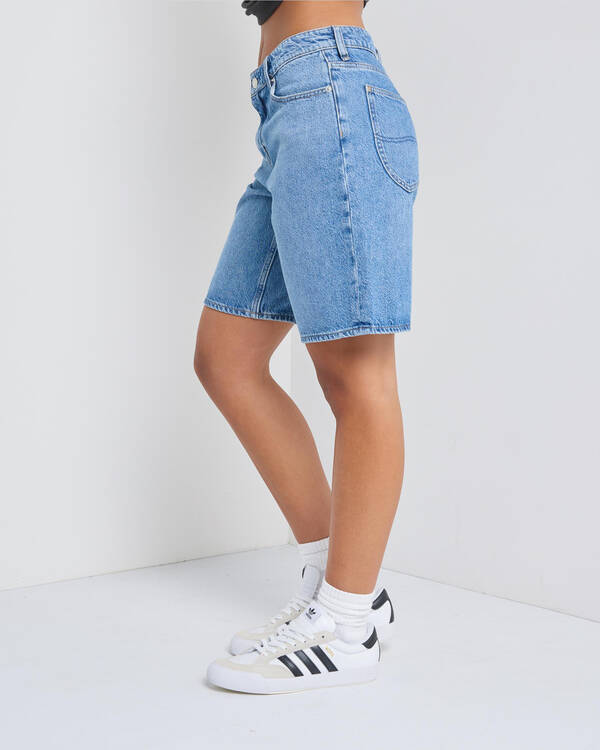 Lee Mid Baggy Shorts for Womens