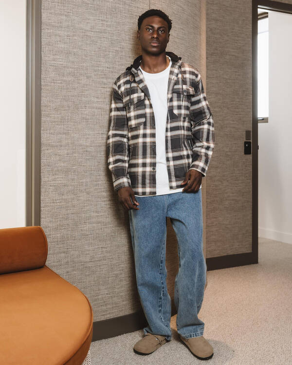 Lucid Rollin' Long Sleeve Flannel Shirt for Mens