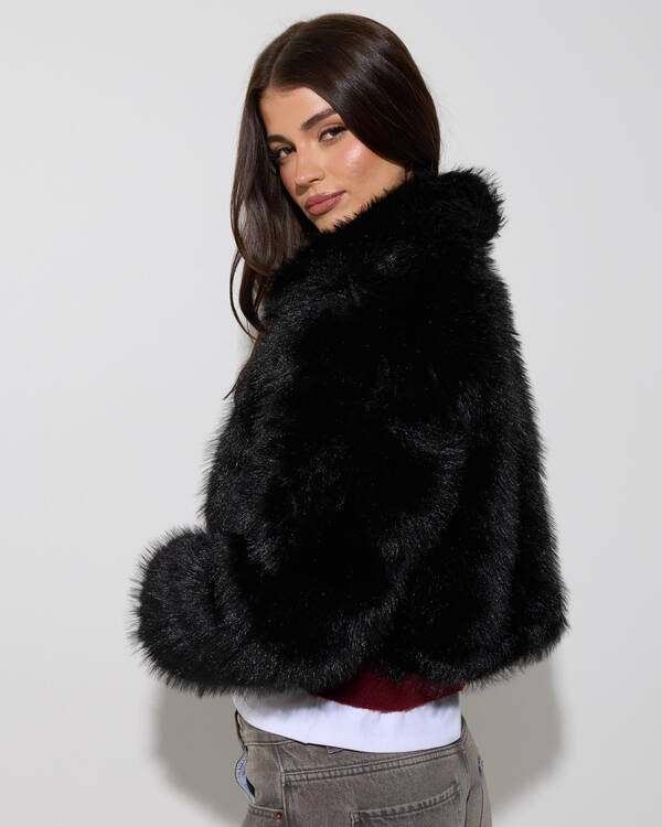 Ava And Ever Florence Faux Fur Jacket for Womens
