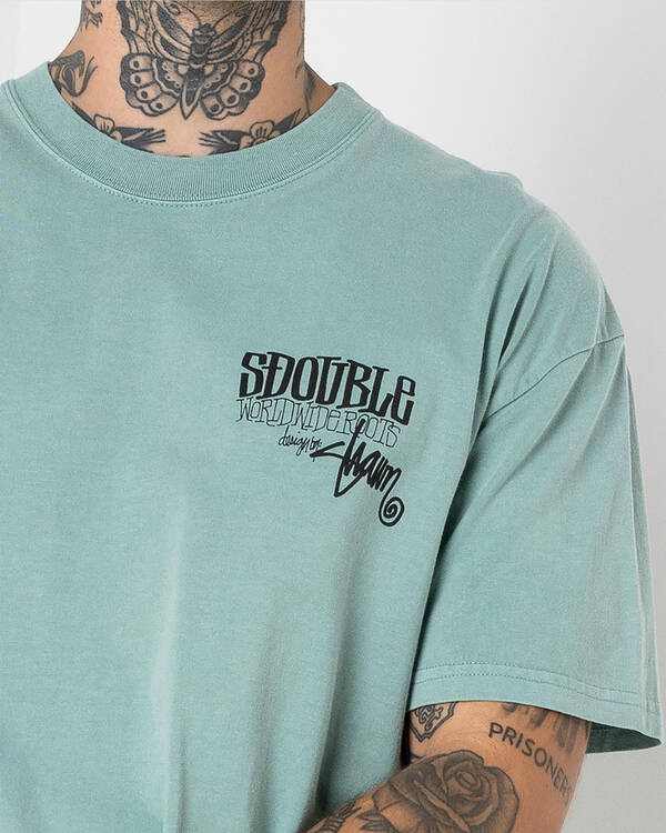 S-Double World Wide Roots T-Shirt for Mens