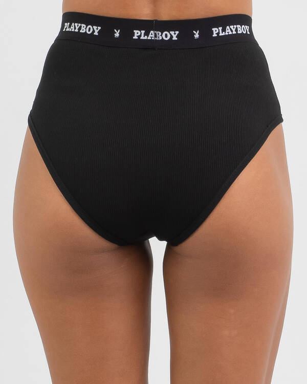 Playboy Heidi Logo Brief for Womens