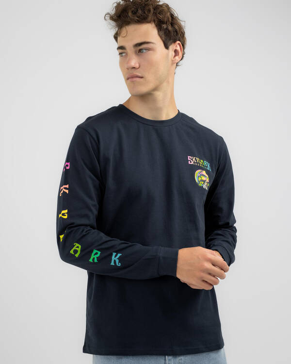 Skylark Trippy Long Sleeve T-Shirt for Mens