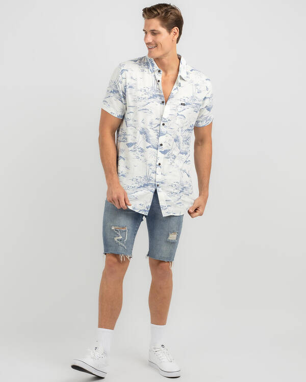 Rip Curl Nocturnal Short Sleeve Shirt for Mens