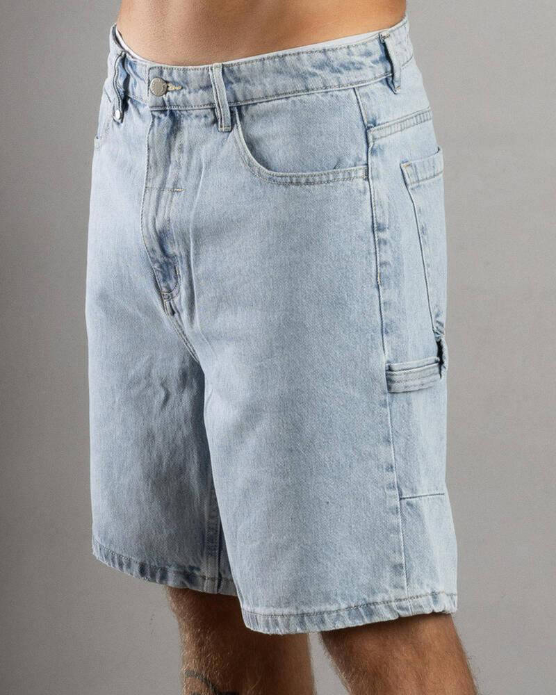 Thrills Slacker Denim Shorts for Mens