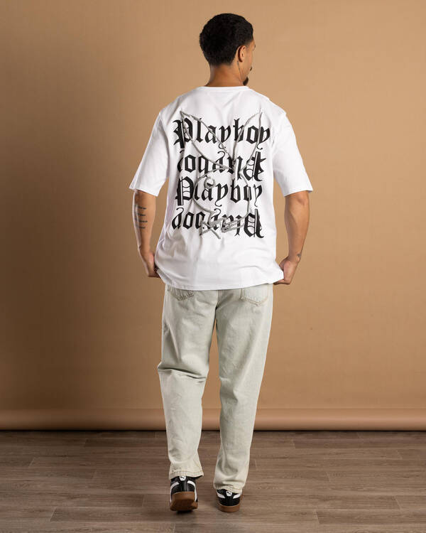Playboy Playboy Gothic Sketch T-Shirt for Mens