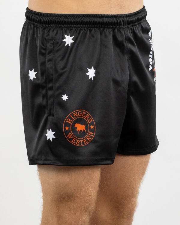 Ringers Western Young And Dumb Footy Shorts for Mens