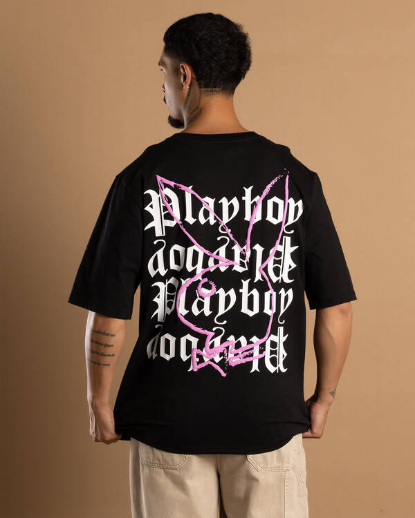 Playboy Playboy Gothic Sketch T-Shirt for Mens