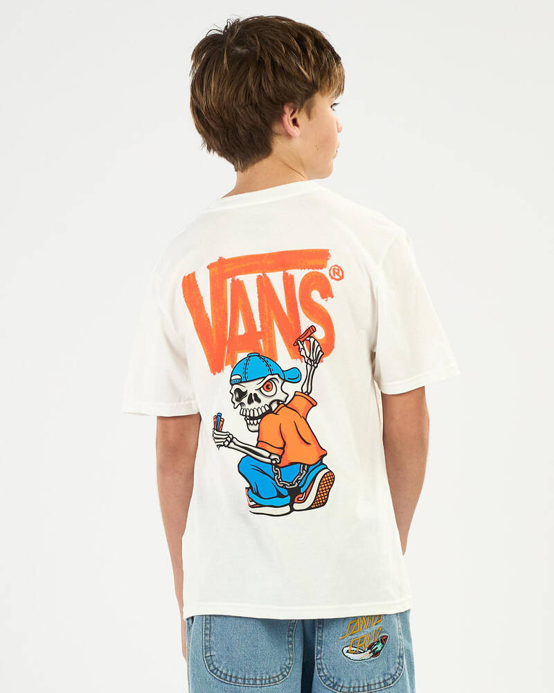 Vans Boys' Lil Reggie Mischief T-Shirt for Mens