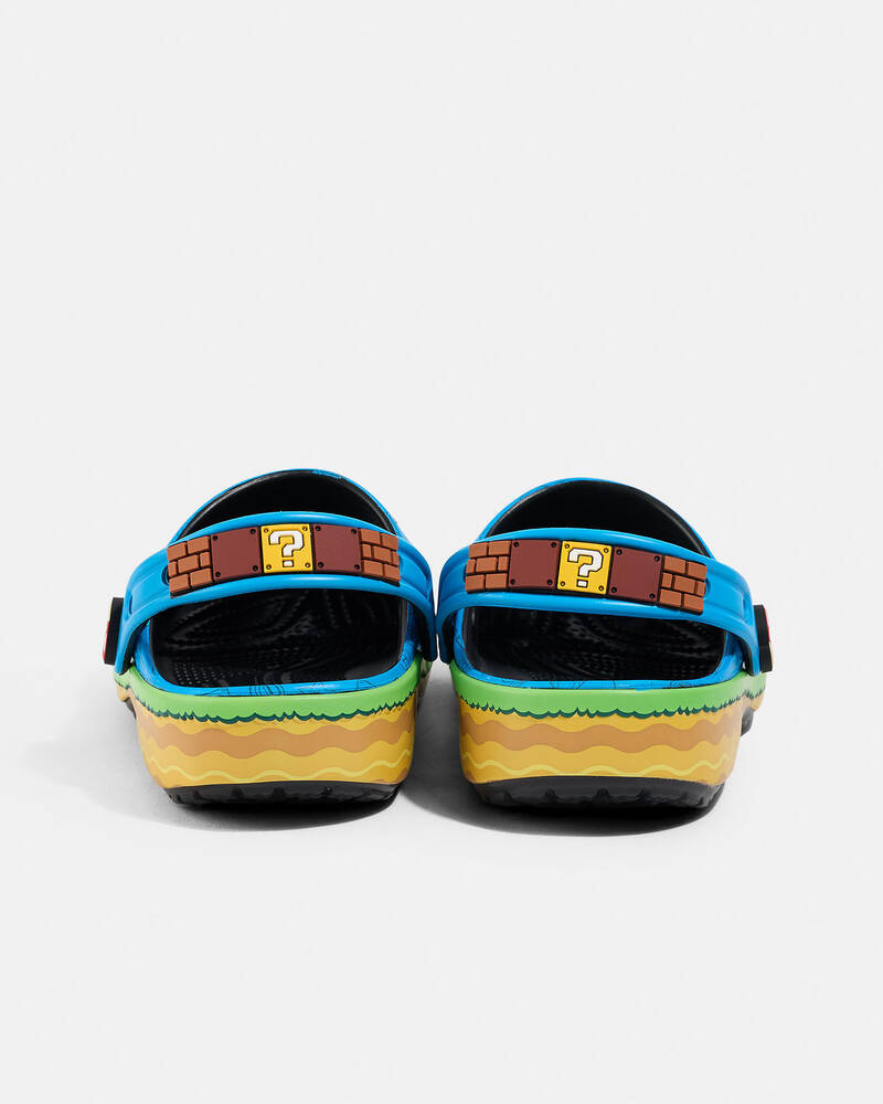 Crocs Classic Super Mario Core Clogs for Unisex