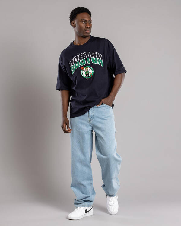 New Era Boston Celtics Arch Oversized T-Shirt for Mens