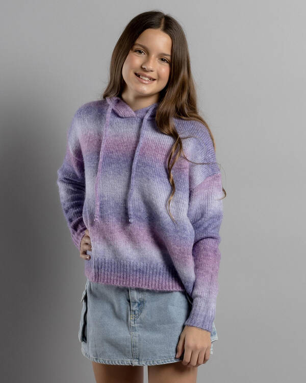 Mooloola Girls' Miami Hooded Knit Jumper for Womens