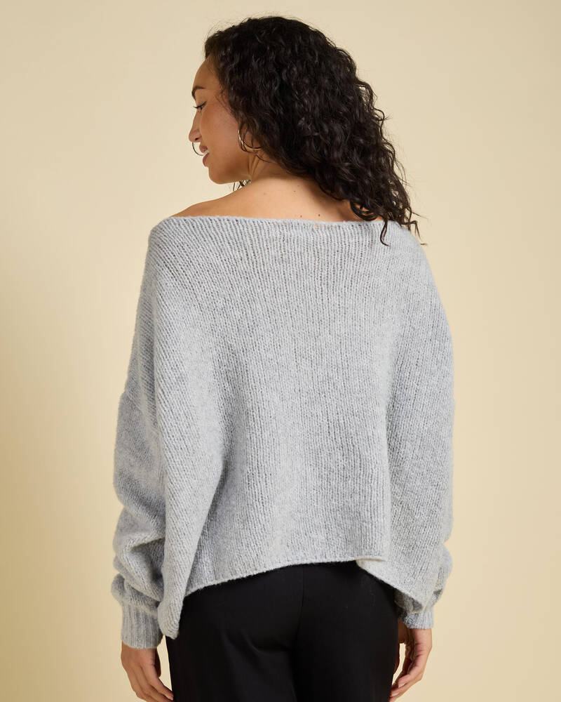Pink Diamond Stormi Knit Sweater for Womens