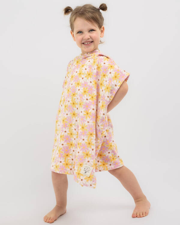 Billabong Toddlers' Little Daisy Hoodie Towel for Womens