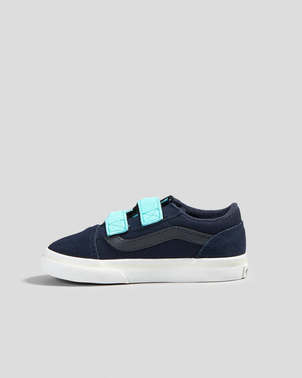 Vans Toddlers' Old Skool V Bolt Strap Shoes for Mens