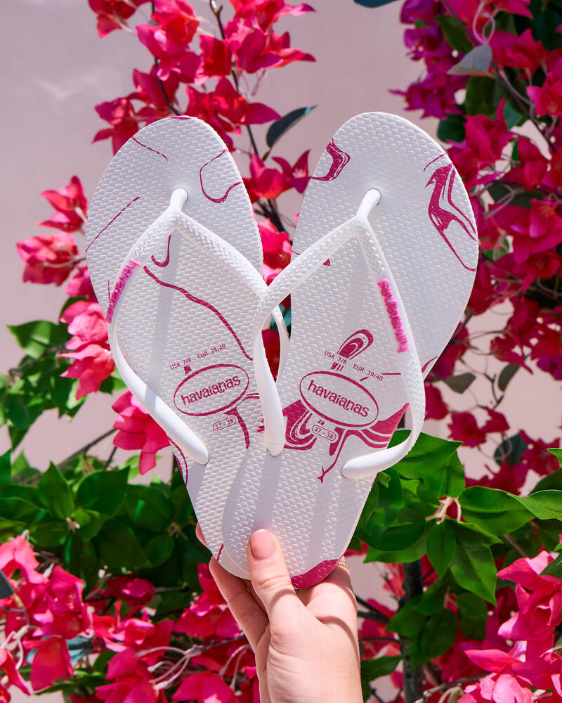 Havaianas Slim Marble Thongs for Womens