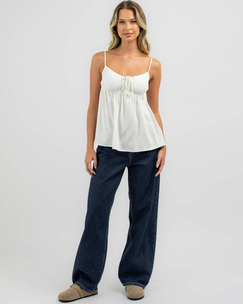 Mint Vanilla Aelia Top for Womens