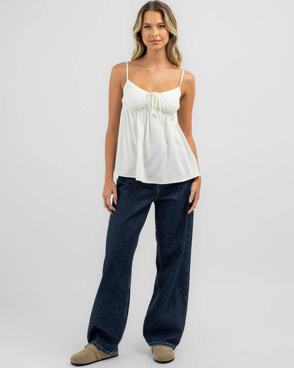 Mint Vanilla Aelia Top for Womens