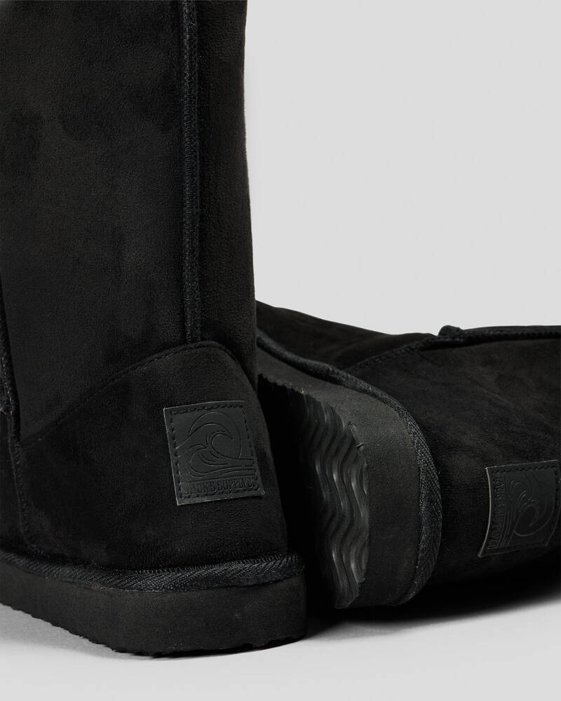 Jacks Mammoth Black Boots for Mens