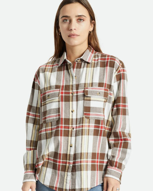 Brixton Bowery BF Flannel Shirt for Womens