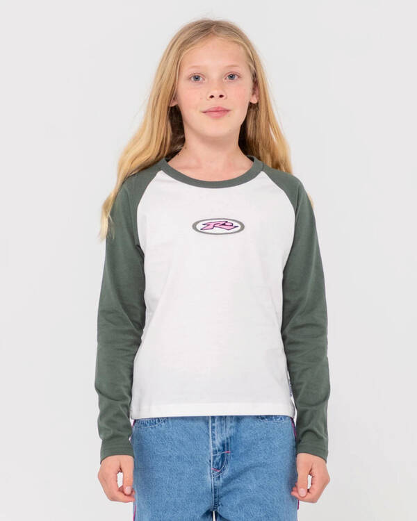Rusty Girls' Heritage Long Sleeve T-Shirt for Womens