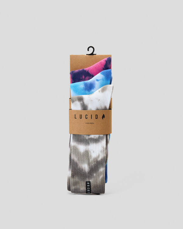 Lucid Tied Up Socks 3 Pack for Mens
