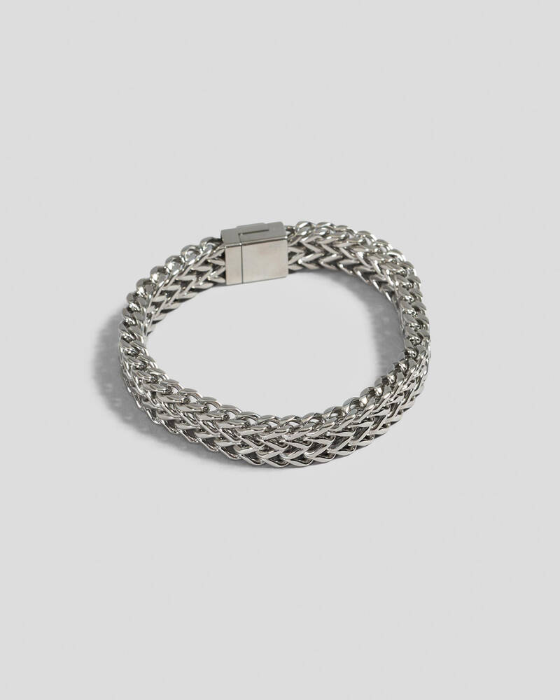 Tommy Hilfiger Monogram Metal Bracelet for Mens