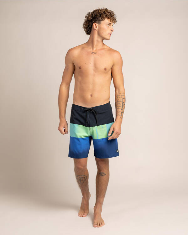 Quiksilver Surfsilk Straight Leg 18" Board Shorts for Mens