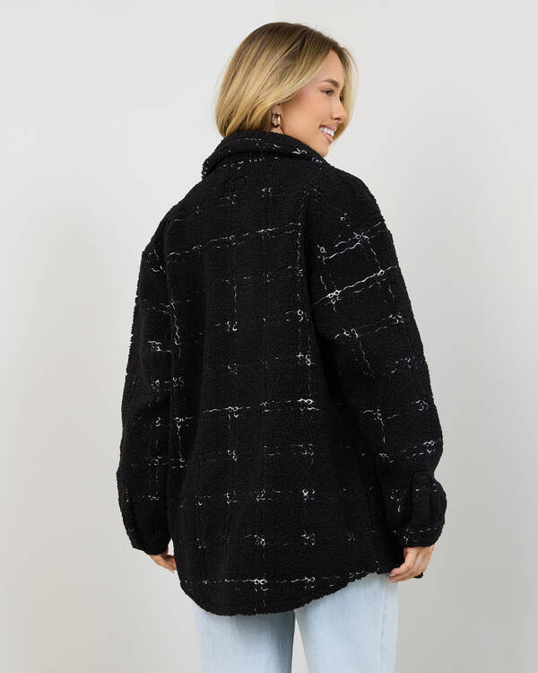 Rusty Alma Sherpa Jacket for Womens